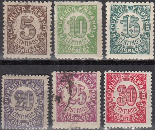 Spanje -SP1.07- 1938 - Cijfers, Postzegels en Munten, Postzegels | Europa | Spanje, Gestempeld, Verzenden