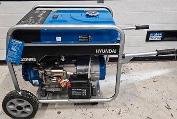 Hyundai 55023FHKD 5500 Watt Generator, Aggregaat 230 Volt.