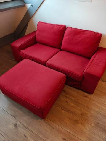 Ikea Kivik 2-zitsbank met hocker - afbeelding 3 Ikea Kivik 2-zitsbank met hocker - afbeelding 3