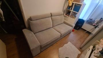 Nette Ikea Kivik 3-zits bank + voetenbank - afbeelding 1 Nette Ikea Kivik 3-zits bank + voetenbank - afbeelding 1