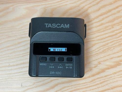 Tascam DR-10c recorder voor lavalier microfoons, Audio, Tv en Foto, Professionele Audio-, Tv- en Video-apparatuur, Zo goed als nieuw