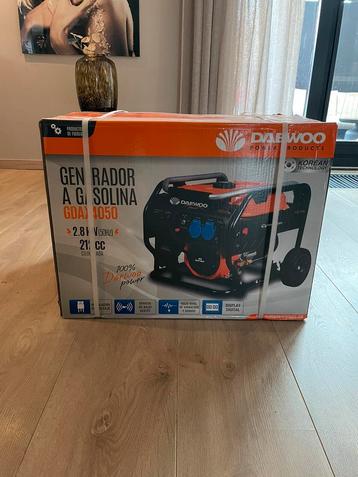 2x daewoo gdax4050 generator nieuw 2 voor €800