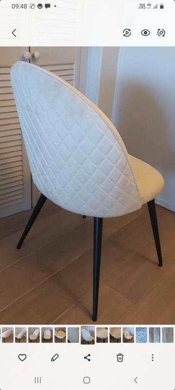 Eetkamerstoelen 4 of 6 stuks nieuw 35 euro per stuk