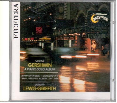 Gershwin - a Piano solo album, Cd's en Dvd's, Cd's | Klassiek, Gebruikt, Kamermuziek, Romantiek, Ophalen of Verzenden