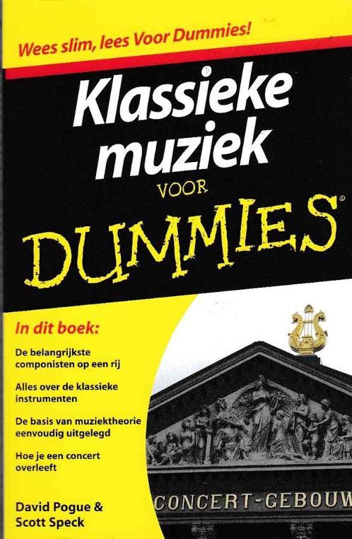Klassieke Muziek voor Dummies ( 4537 ), Muziek en Instrumenten, Bladmuziek, Zo goed als nieuw, Klassiek, Cello, Hobo, Hoorn, Klarinet