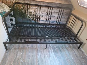 Fyresdal Bedframe - Zwart Metaal - afbeelding 1 Fyresdal Bedframe - Zwart Metaal - afbeelding 1