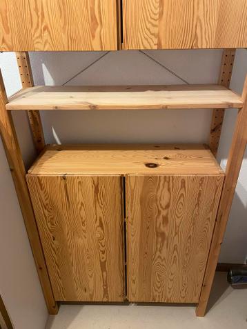 Vintage Ivar Ikea stelling met twee kastjes en drie bakjes - afbeelding 4 Vintage Ivar Ikea stelling met twee kastjes en drie bakjes - afbeelding 4