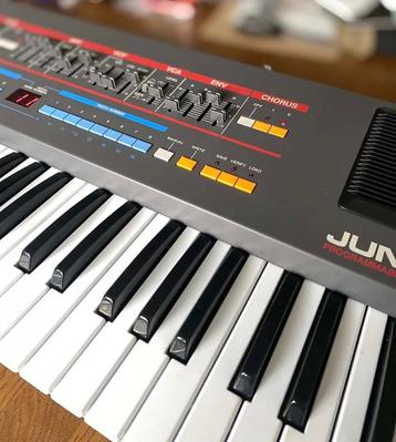 Roland Juno 106 - 6x nieuwe voice chips