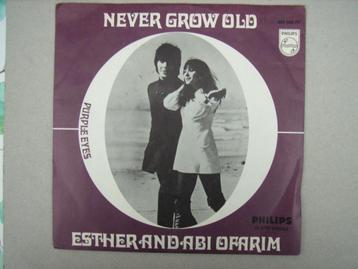 Esther & Abi Ofarim Never grow Old Purple eyes