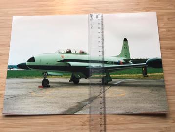 Lockheed T-33 M-52 Whisky Four Demo 20x30 Foto Luchtmacht 