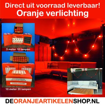 Oranje prikkabels met oranje LED – oranje artikelen