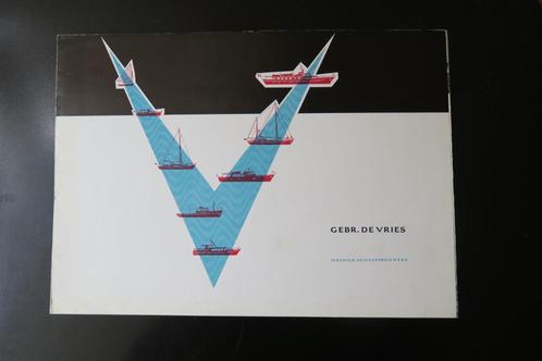Feadship De Vries brochure 1964 Meester Scheepsbouwers jacht, Verzamelen, Scheepvaart, Gebruikt, Overige typen, Motorboot of Zeilboot