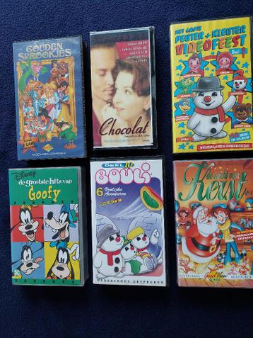 videobanden 6 stuks gratis