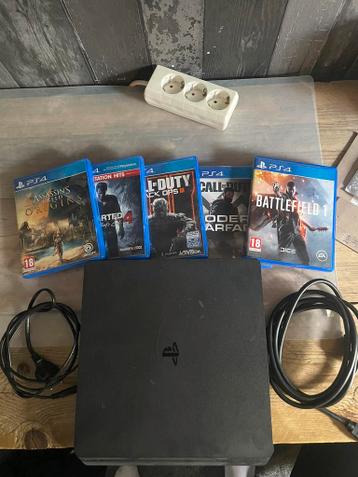PlayStation 4 slim 500gb (zonder controller)