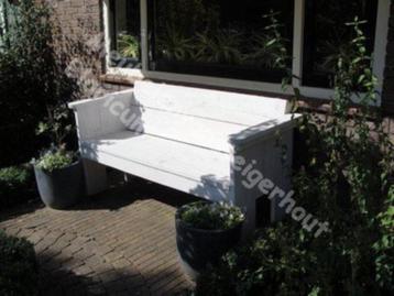 Steigerhout tuinbank loungebank bouwpakket m GRATIS coating