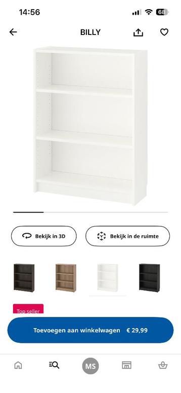 Ikea billy boekenkast 80x28x106 - afbeelding 4 Ikea billy boekenkast 80x28x106 - afbeelding 4