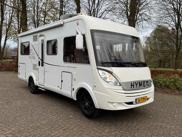 Hymer B554, automaat, euro 5, EP Levelsysteem, 2012