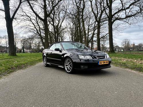 Saab 9-3 9-3 2004 Zwart, Auto's, Saab, Particulier, Saab 9-3, Benzine, Cabriolet, Zwart, Ophalen