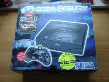 Sega Saturn Console boxed sega rally pak