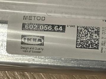 Metod ophangrail IKEA 200 cm - afbeelding 4 Metod ophangrail IKEA 200 cm - afbeelding 4