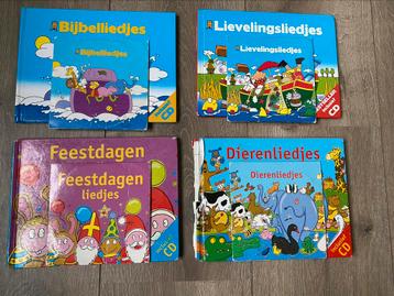 4 boeken met cd