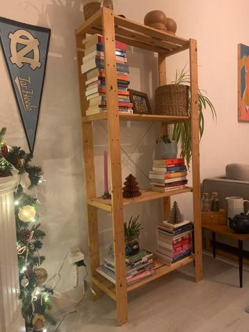 Ikea Stellingkast Hout - afbeelding 3 Ikea Stellingkast Hout - afbeelding 3