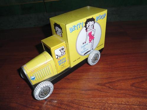 Zeer leuke blikken Betty Boop wagen, Verzamelen, Stripfiguren, Zo goed als nieuw, Overige typen, Betty Boop, Ophalen of Verzenden