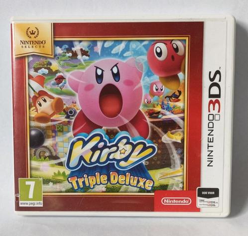 Kirby Triple Deluxe [Nintendo Selects] - Nintendo 3DS, Spelcomputers en Games, Games | Nintendo 2DS en 3DS, Zo goed als nieuw