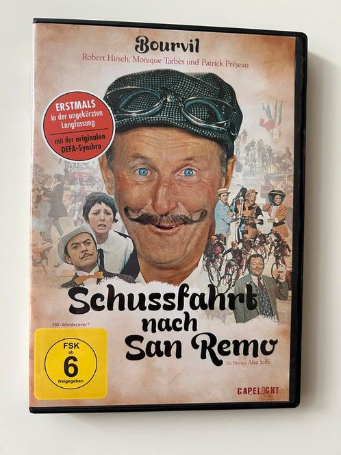 —Les Cracks (Schussfahrt nach San Remo) met Bourvil, Cd's en Dvd's, Dvd's | Klassiekers, Zo goed als nieuw, Komedie, 1960 tot 1980