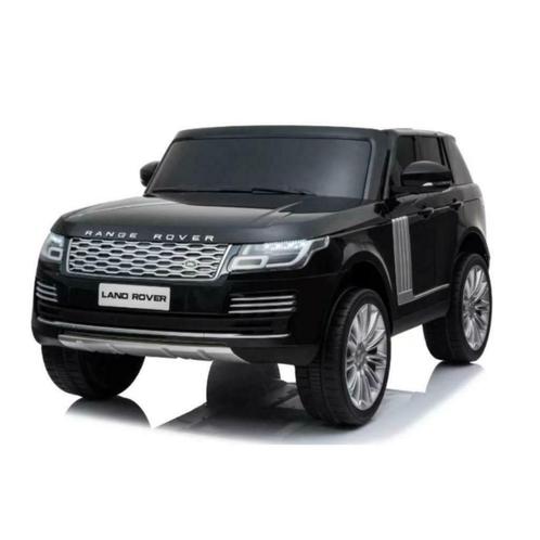 Kinder Accu Auto Range rover  metallic zwart 12v Rubberbnden, Kinderen en Baby's, Speelgoed | Buiten | Accuvoertuigen, Nieuw, Ophalen of Verzenden