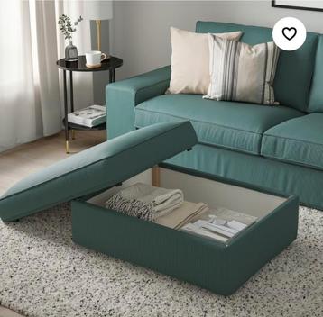 IKEA Kivik 3 zitsbank + Footstool - afbeelding 3 IKEA Kivik 3 zitsbank + Footstool - afbeelding 3