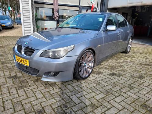 BMW 5-Serie 2.5 I 525 AUT 2006 Grijs High Executive, Auto's, BMW, Particulier, 5-Serie, ABS, Airbags, Airconditioning, Alarm, Boordcomputer