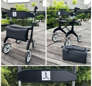 Rollator Walker design lichtgewicht met grote wielen