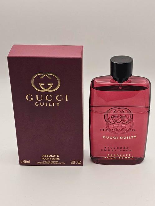 Gucci Guilty Absolute pour femme eau de parfum (90ML), Sieraden, Tassen en Uiterlijk, Uiterlijk | Parfum, Nieuw, Ophalen of Verzenden