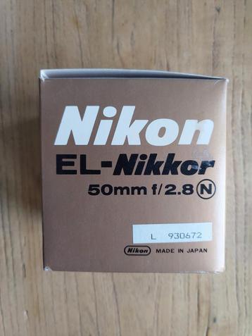 Nikon vergrotingslens 50mm