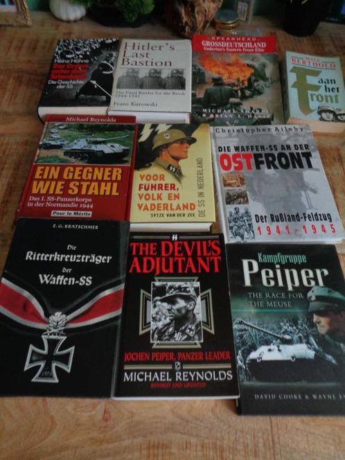 waffen ss , duits ww2 boeken  10 x, Verzamelen, Militaria | Tweede Wereldoorlog, Landmacht, Boek of Tijdschrift, Duitsland, Ophalen of Verzenden