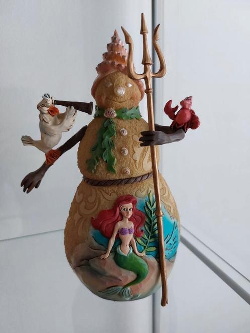 Disney traditions ariel sneeuwpop, Verzamelen, Disney, Zo goed als nieuw, Beeldje of Figuurtje, Ophalen of Verzenden