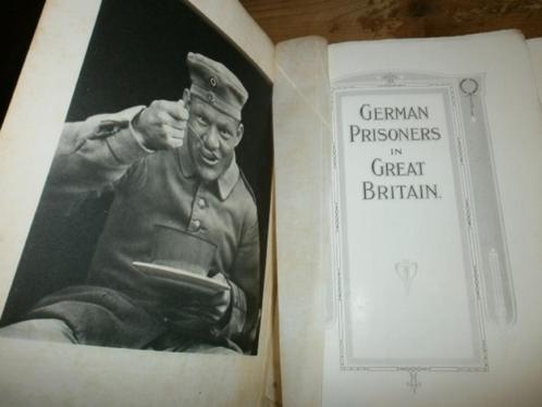 1917 german prisoners in great britain krijgsgevangen fotos, Boeken, Oorlog en Militair, Gelezen, Tweede Wereldoorlog, Ophalen of Verzenden