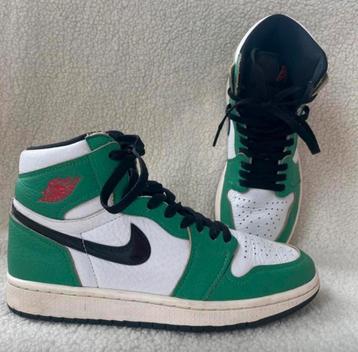 Nike Jordan 1 high lucky green 38,5