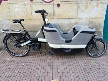 Gazelle makki bakfiets 500w riem aandrijving