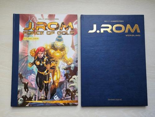 J.ROM 2 stuks Helder + Verblind HC Eerste druk, Boeken, Stripboeken, Zo goed als nieuw, Meerdere stripboeken, Verzenden