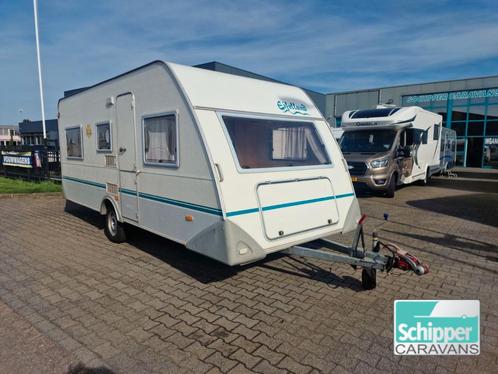 Eifelland Holiday 5903 500 Stapelbedden, Caravans en Kamperen, Caravans, Bedrijf, tot en met 6, 750 - 1000 kg, Eifelland, Kachel