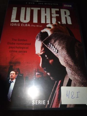 Luther DVD serie 1 en 2 (Idris Elba)