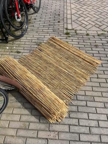 Bamboemat Hekwerk afrastering bamboe mat nieuw