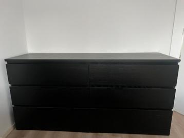 IKEA Malm Ladekast - Zwart - afbeelding 1 IKEA Malm Ladekast - Zwart - afbeelding 1
