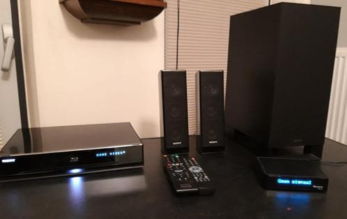 Sony Homevideoset, Audio, Tv en Foto, Home Cinema-sets, Gebruikt, Blu-ray-speler, 2.1-systeem, 40 tot 70 watt, Sony, Ophalen