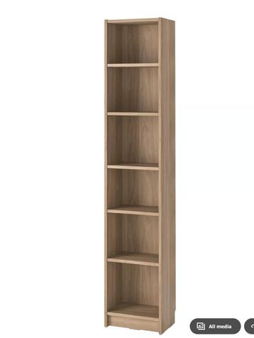 IKEA BILLY Bookcase, oak effect, 40x28x202 cm - afbeelding 1 IKEA BILLY Bookcase, oak effect, 40x28x202 cm - afbeelding 1
