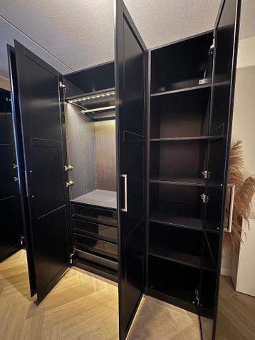 Ikea Pax Kledingkast zwart - afbeelding 4 Ikea Pax Kledingkast zwart - afbeelding 4