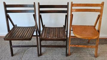klapstoelen vintage stoelen makkelijk & ruimtebesparend