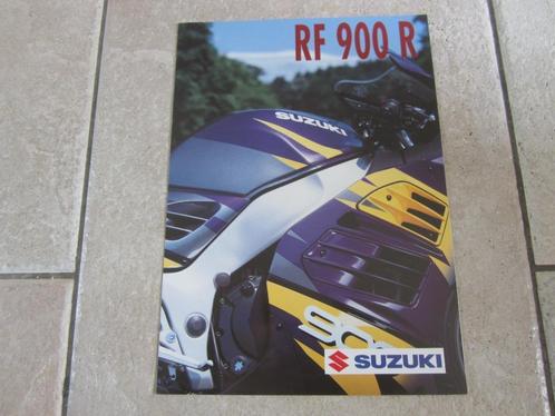 Suzuki RF 900 R brochure folder 1995 1996, Motoren, Handleidingen en Instructieboekjes, Suzuki, Ophalen of Verzenden